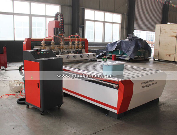 GC1530-6R 4 axis 6 Spindle 6 Rotary Axis Cnc Router