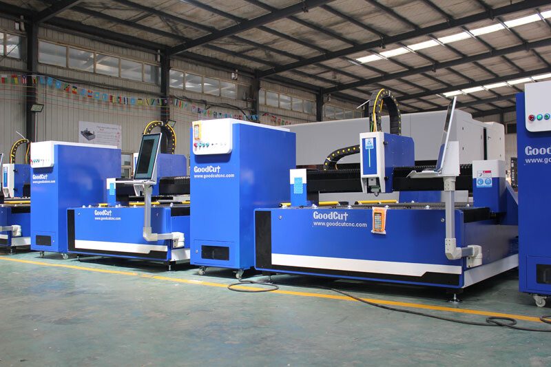 GC1530F Fiber Laser Cutting Machine with Raycus Max IPG Laser Source for Cutting Stainless Steel Carbon Steel