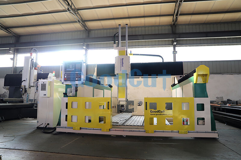 GC1325-5 Axis 6Axis CNC Router With Rotary Big Size High Z Axis Industrial Machine For Wood Foam EPS 3D Milling Carving