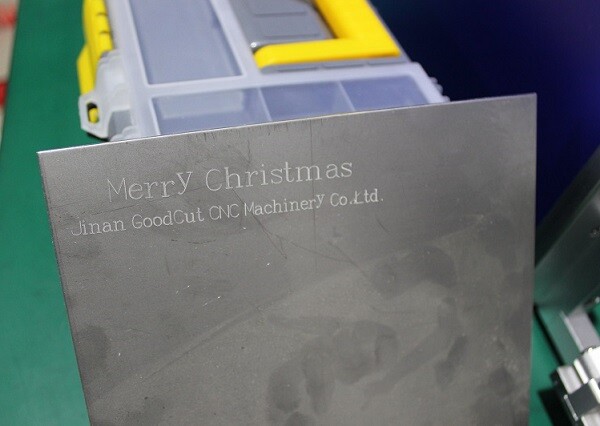 Industrial CNC Pneumatic Dot Peen Machine For Metal Products, Metal pipe fittings sample 2.jpg