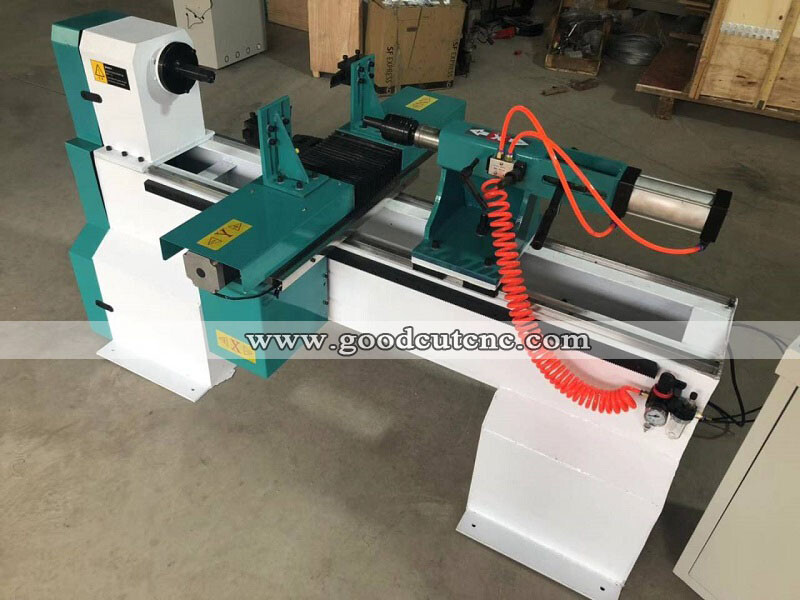 GC8025WL Mini Wood Lathe Machine with Double Blades for Handle Tools