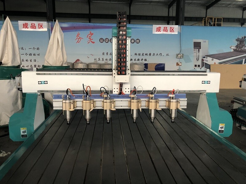 GC1530-6H 6 Heads CNC Router Machine with Multi Heads