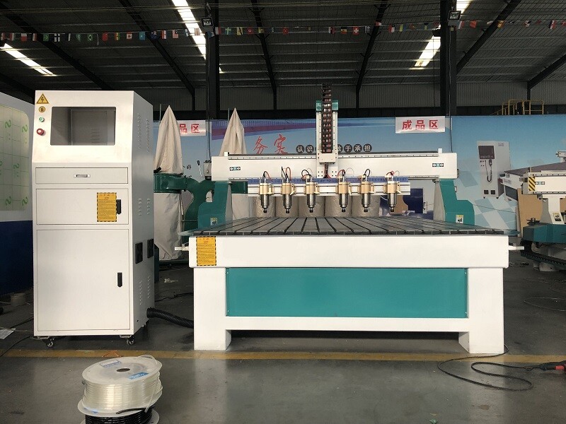 GC1530-6H 6 Heads CNC Router Machine with Multi Heads