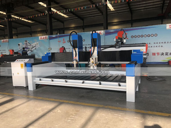 GC1325S-S High Speed Marble Cutting Carving Stone Cnc Router Machine With Saw Blade