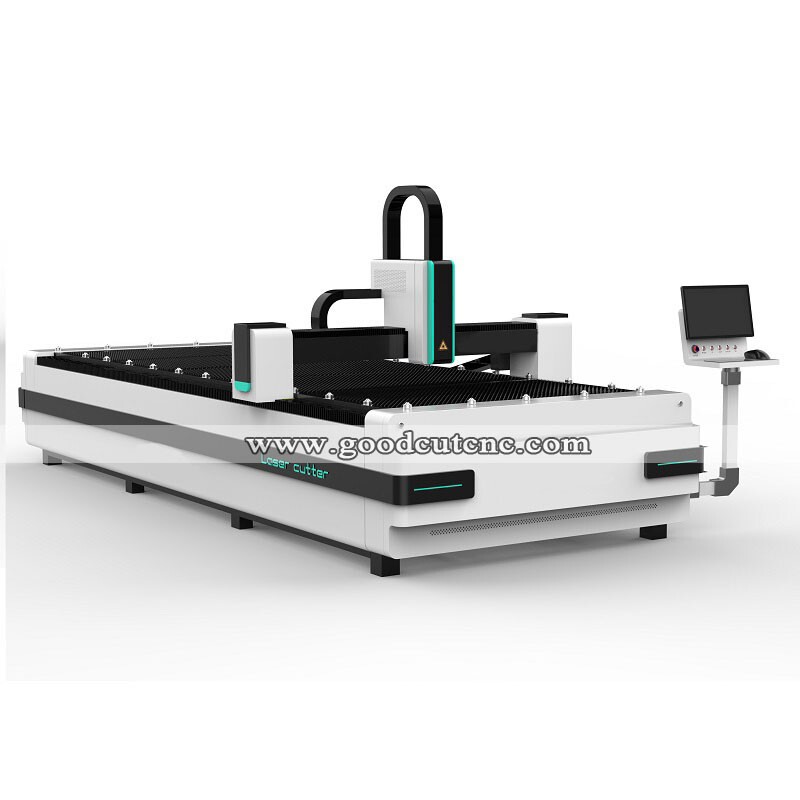 GC1530F 1000W 1500W 2000W Fiber Laser Machine for Cutting 5mm Stainless Steel Metal Sheet