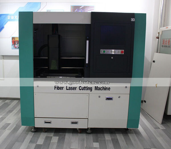 GC6040FC Small Size 6040 Fiber Laser Cutting Machine with Cover
