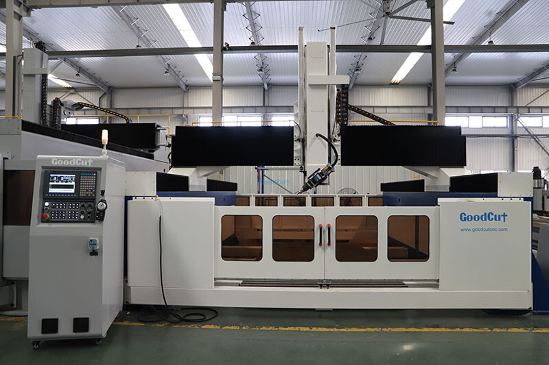GC1325ATC-4 Axis Strong Frame Big Size CNC Router with Rotated ATC Spindle
