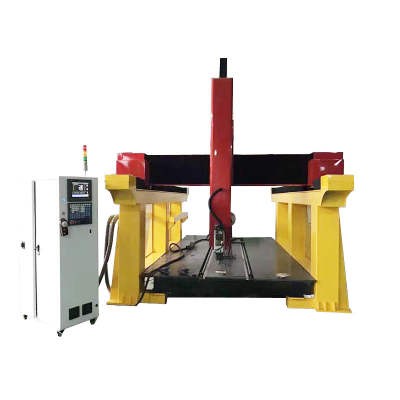 GC1325-4 Axis CNC Router with Swing head and Rotary Device