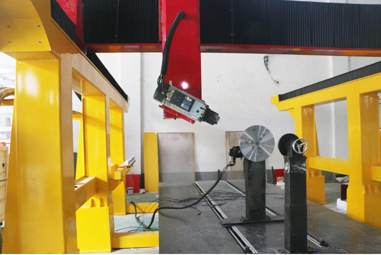 GC1325-4 Axis CNC Router with Swing head and Rotary Device