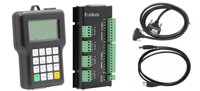 CNC Router RichAuo A11 Controller Shortcut Keys How to Quickly Use the DSP