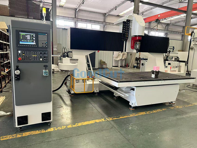 GC1325-5 Axis Wood Foam EPS CNC Router Machine with 400mm Z Axis