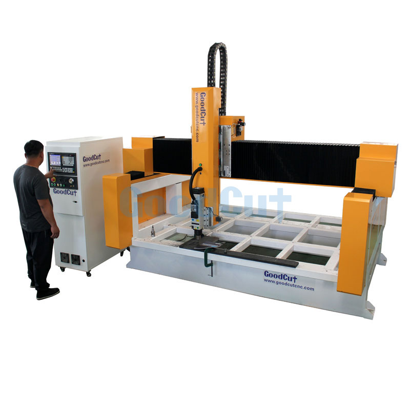 GC1325F 3 Axis 4 Axis 5 Axis EPS Wood Foam Mold Carving 3D CNC Router Engraving and Milling Machine