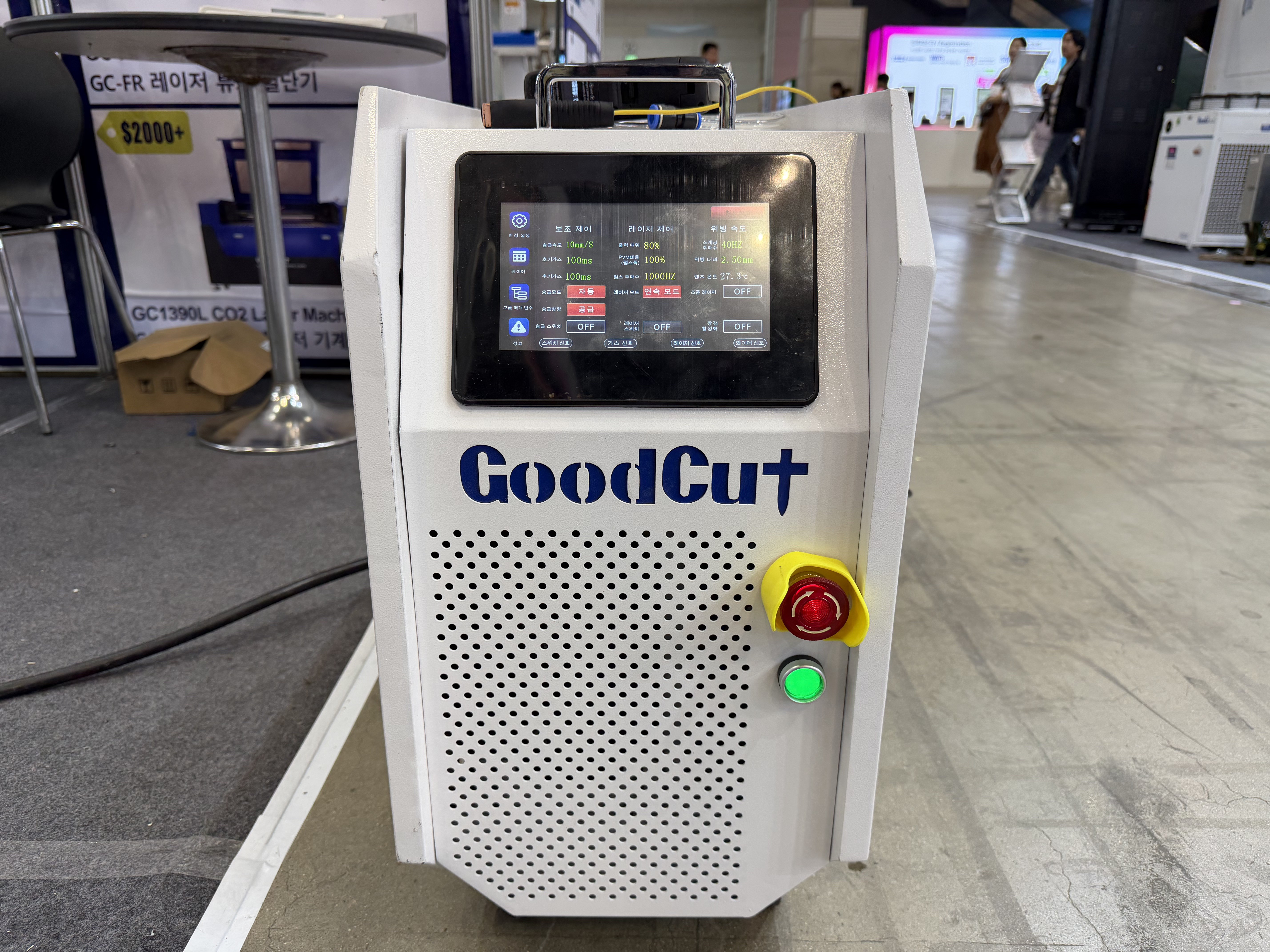 GC-WCCA Air Cooling Laser Welder 5 in 1 Laser Welding Cutting Cleaning Machine