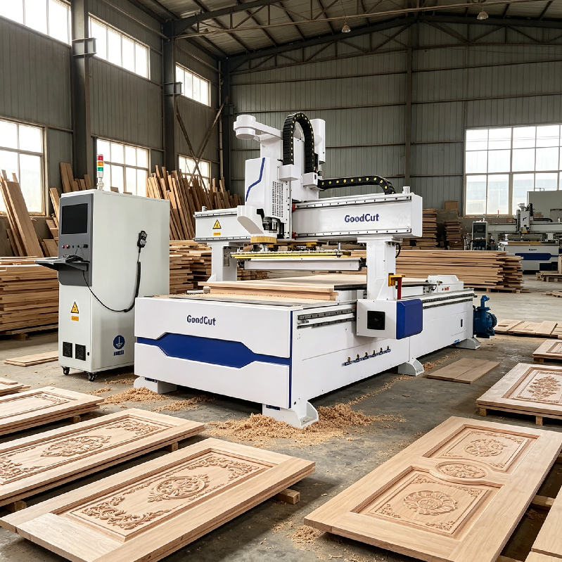 GC1325ATC Automatic Tool Changer Nesting CNC Router Machine