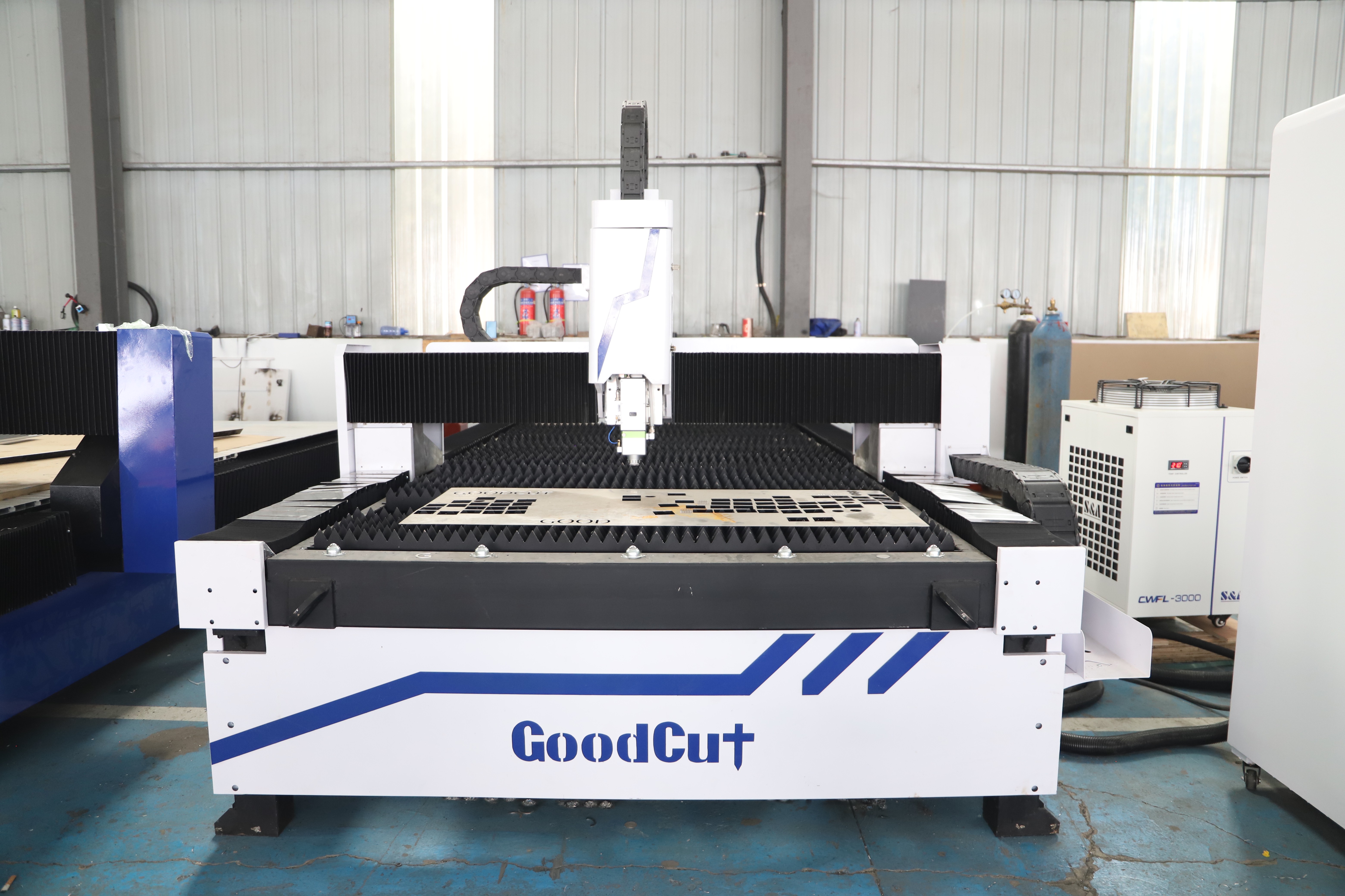 GC1530F Split Structure Fiber Laser Cutting Machine for Cutting Stainless Steel Carbon Steel