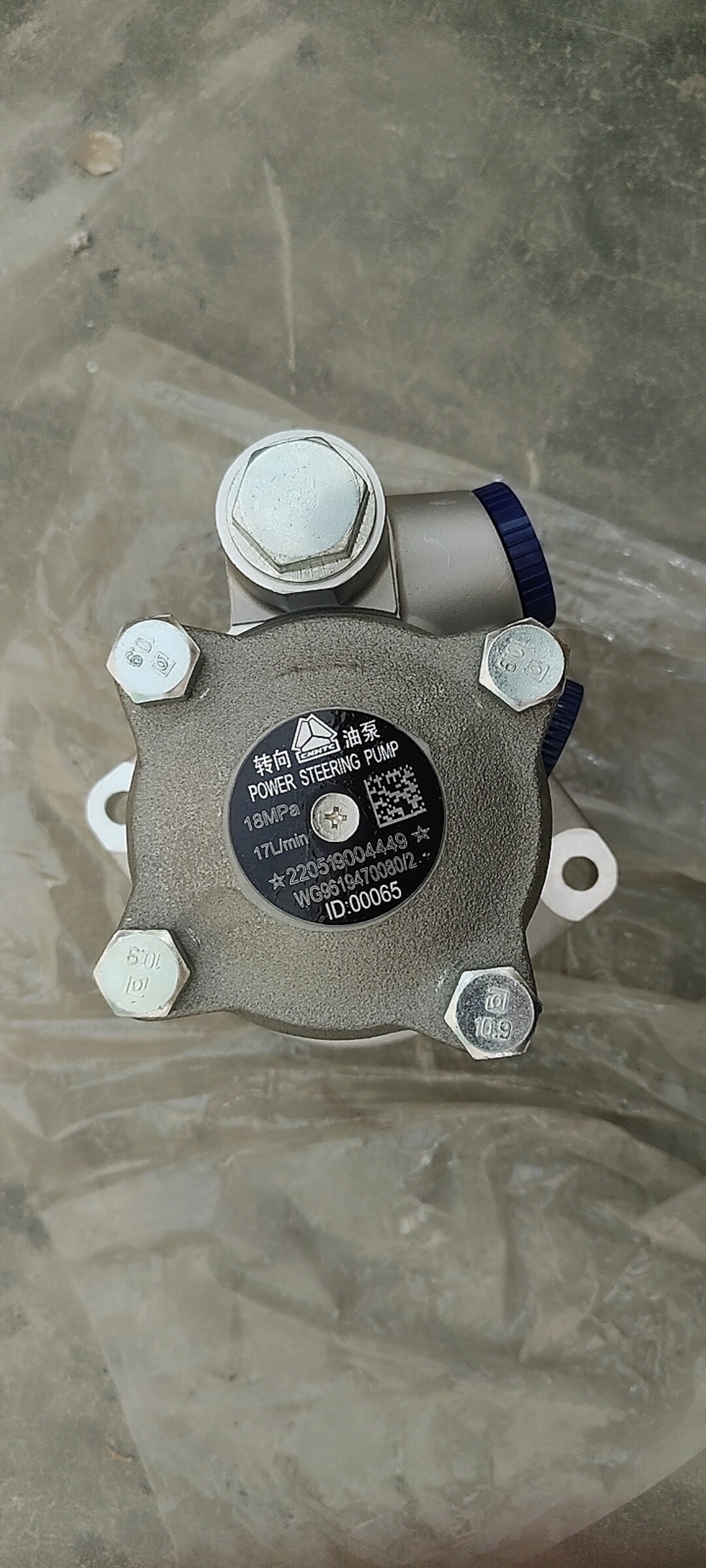 Power steering vane pump