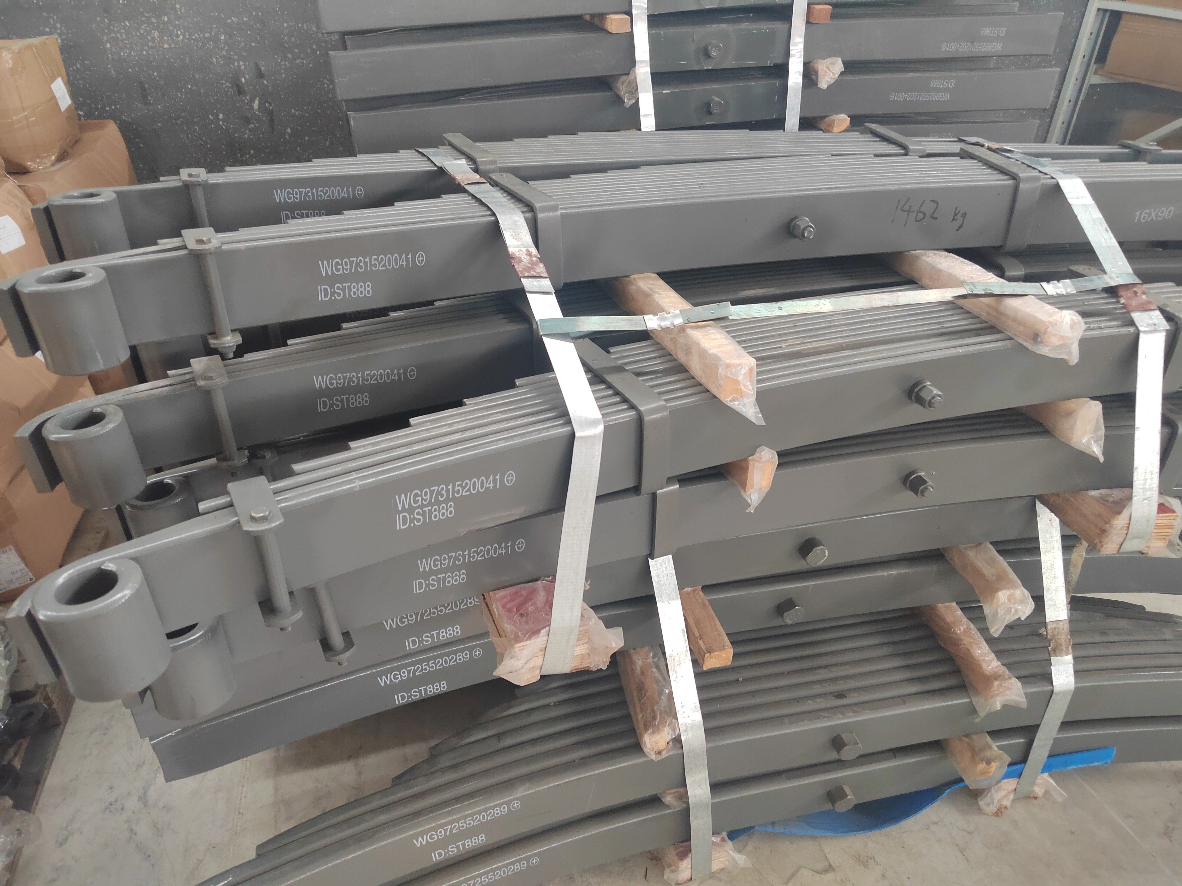 Front steel plate assembly left