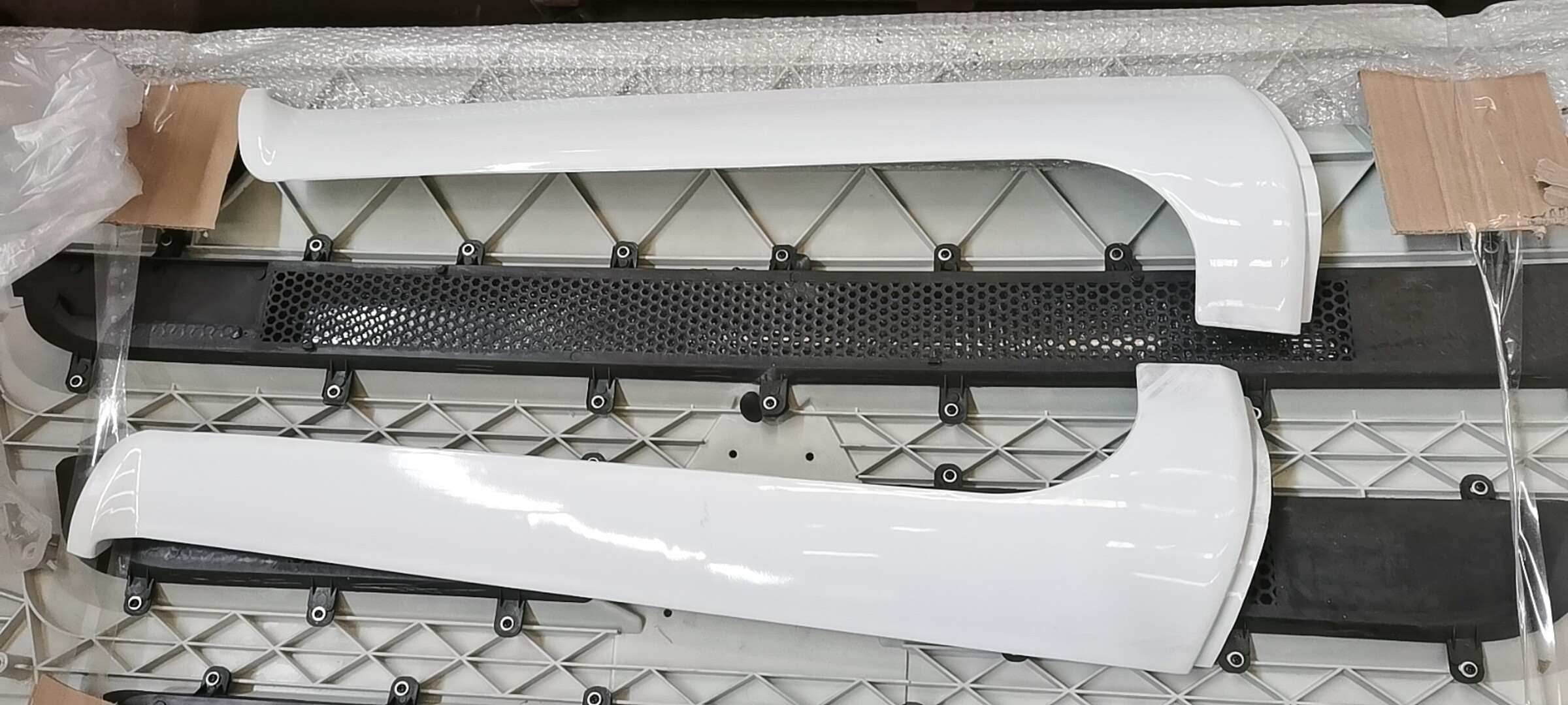 Left and right A column decorative panels