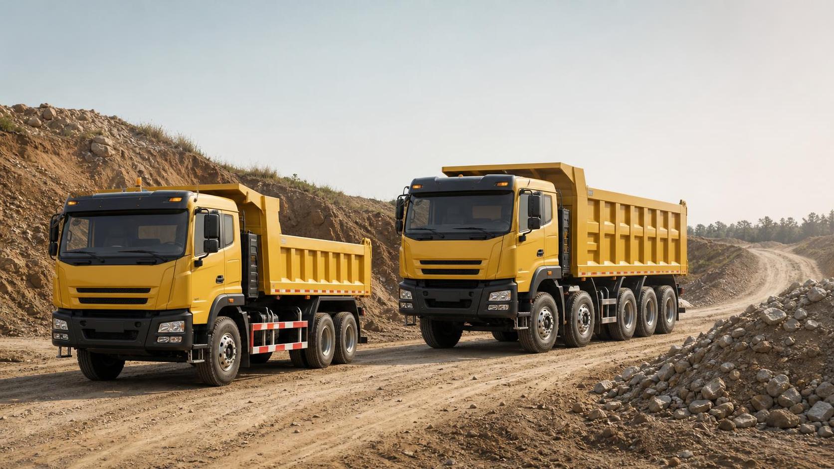Which Sinotruck Dump Truck Configurations Fit Short-Haul Earthmoving Jobs
