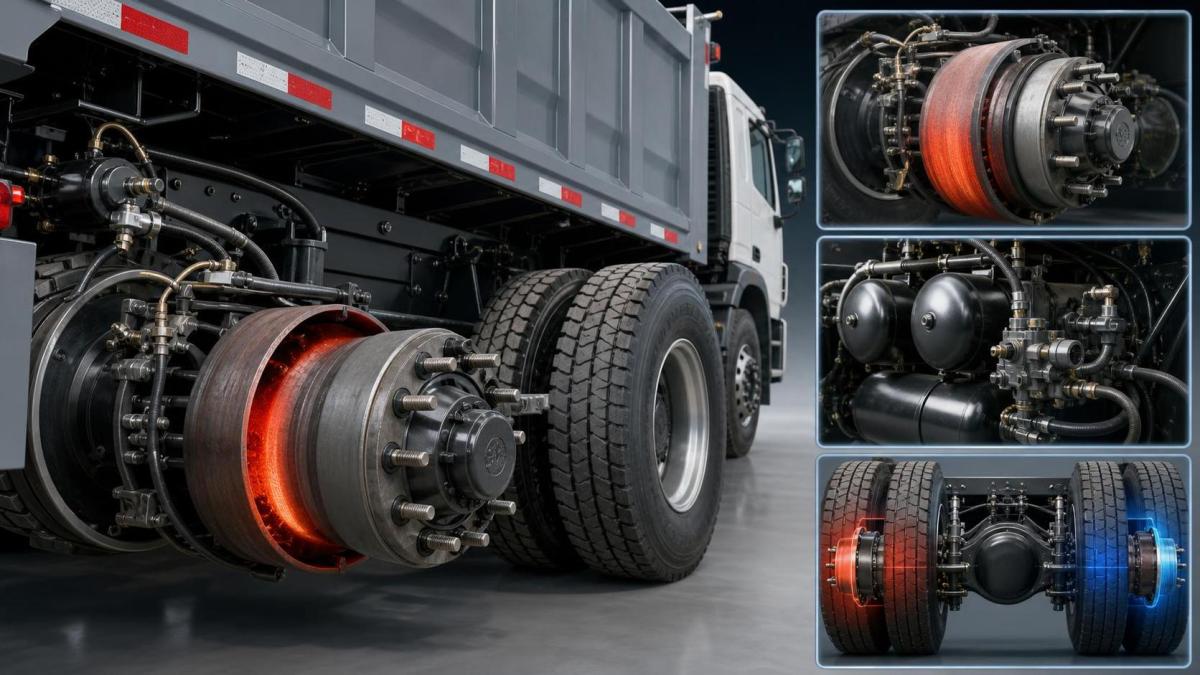Common Sinotruck Brake Problems in Heavy-Duty Use and How to Diagnose Them