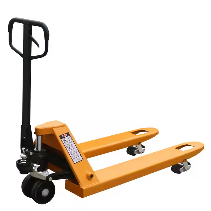 3 Ton Forklift Nylon Wheel Hydraulic Hand Pallet Truck with CE GS Tested