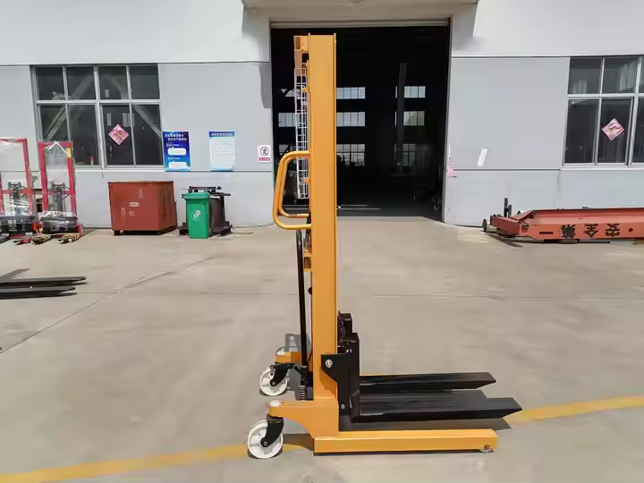 Hydraulic Manual Hand Stacker Forklift New Manual Fork Lift Stacker
