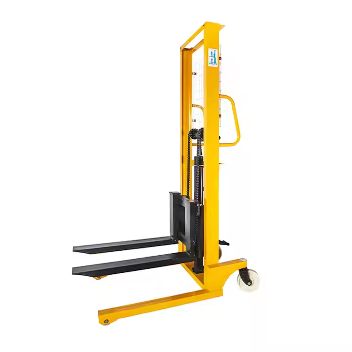 Hydraulic Manual Hand Stacker Forklift New Manual Fork Lift Stacker