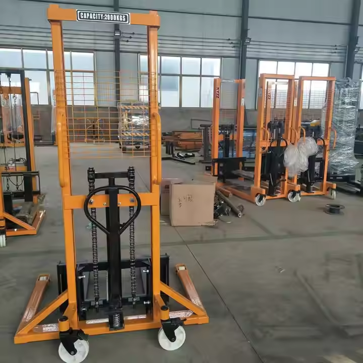 Hand Manual Pallet Stacker 1000kg, 2000kg and 3000kg