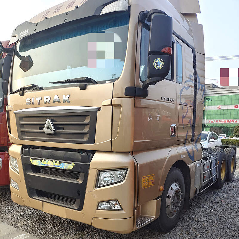 Used Sinotruk C7H heavy truck 540 HP 6X4 Automatic Tractor for Sale