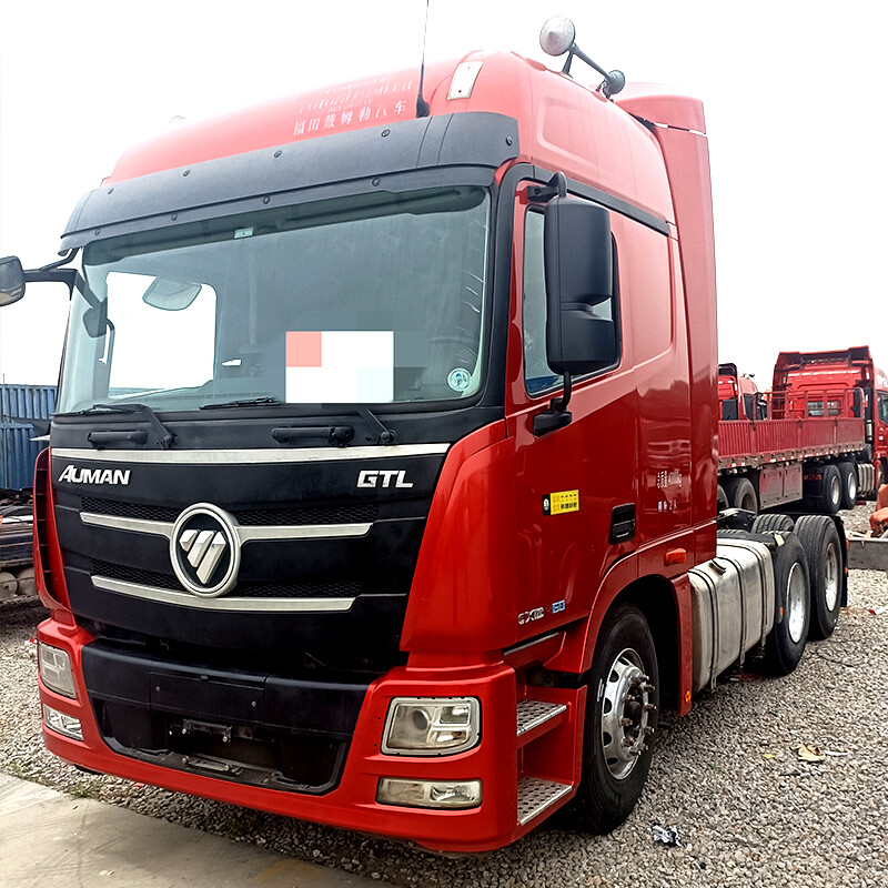 Hot Selling Foton Auman GTL Premium 460 HP 6X4 tractor trailer trucks