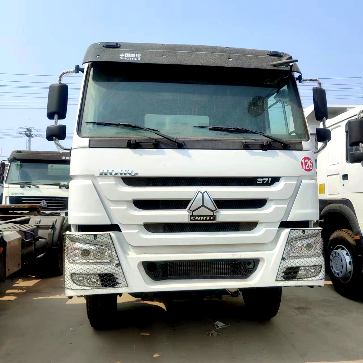 Export Sinotruk Howo 371 6*4 Concrete Mixer Truck