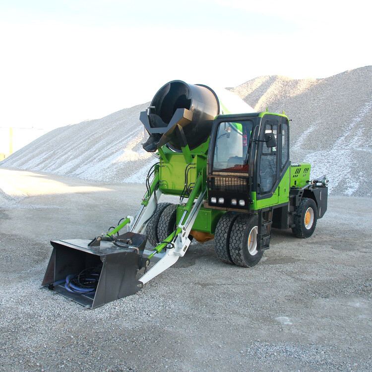 5.5 CBM Self Loading Concrete Mixer Truck