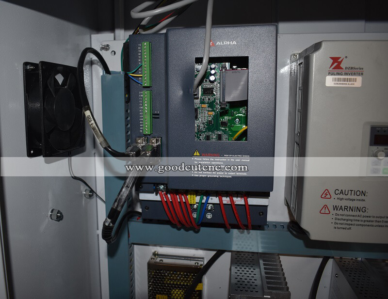 GC1530WL-DS Machine de tour à bois CNC à double axe avec broche de gravure tournante