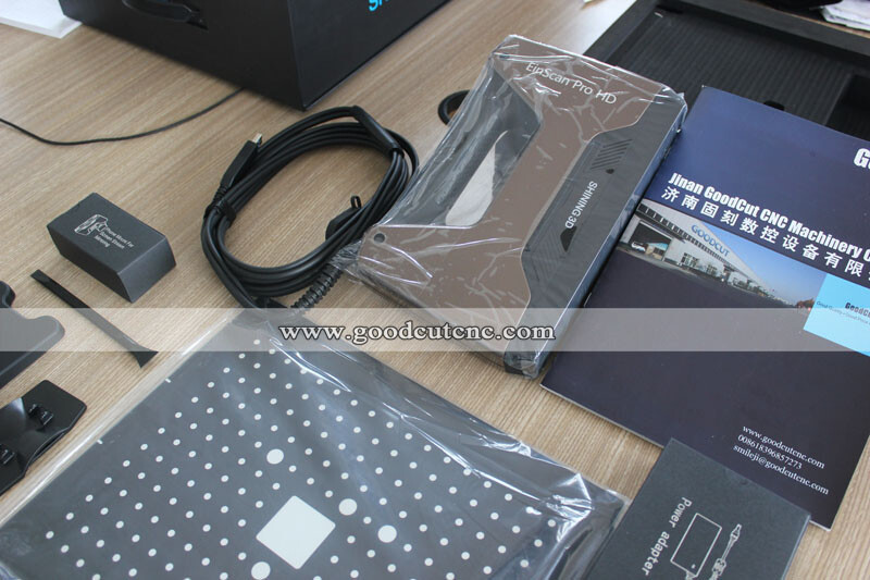 Meilleur Scanner 3D Einscan Pro HD avec lumière blanche pour multiples object non métalliques