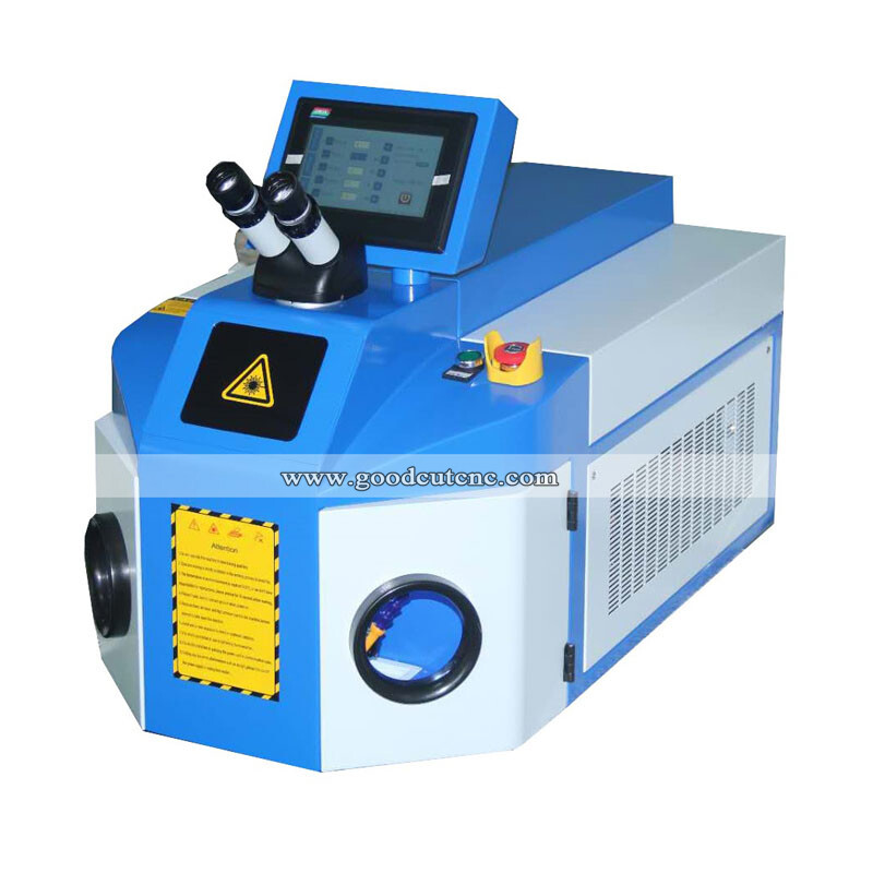 Machine de soudage laser à fibre pour bijoux GC-WJ avec puissance laser de 200 W