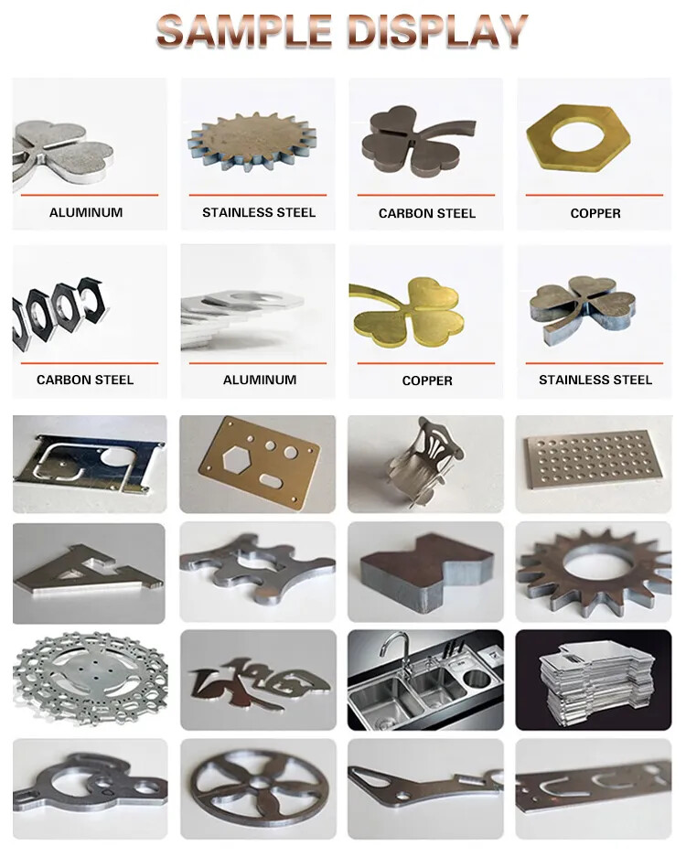 GC3012F Machine de découpe laser à fibre pour rail de sol de grande taille