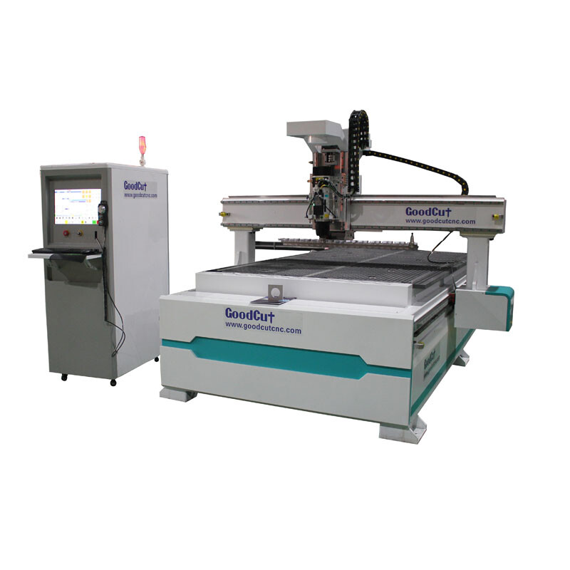 GC1325ATC ATC routeur de Machine CNC de qualité européenne avec magasin d'outils linéaires 12 pièces