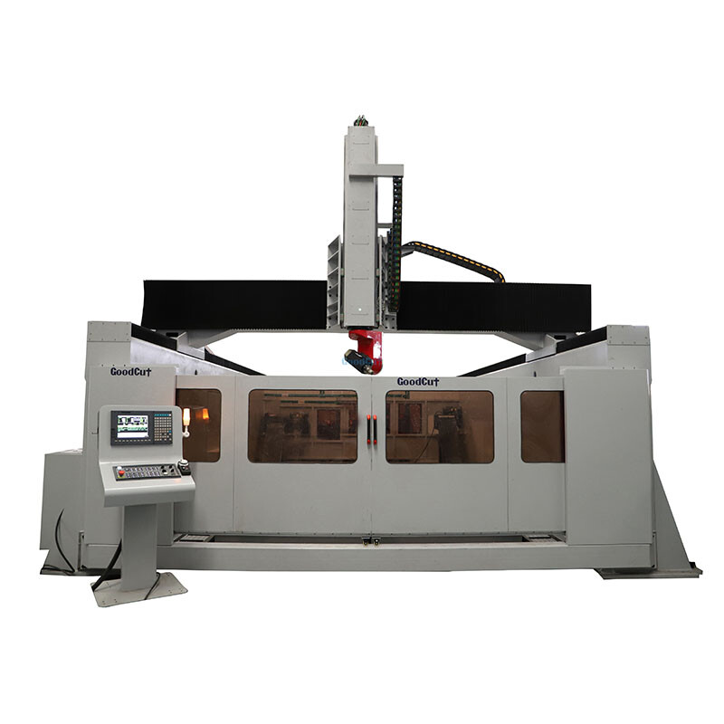 GC1325-5 Machine de Routeur CNC, pour moule de Sculpture en mousse de pierre et de bois avec broche à 5 axes