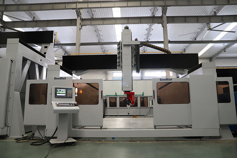 GC1325-5 Machine de Routeur CNC, pour moule de Sculpture en mousse de pierre et de bois avec broche à 5 axes