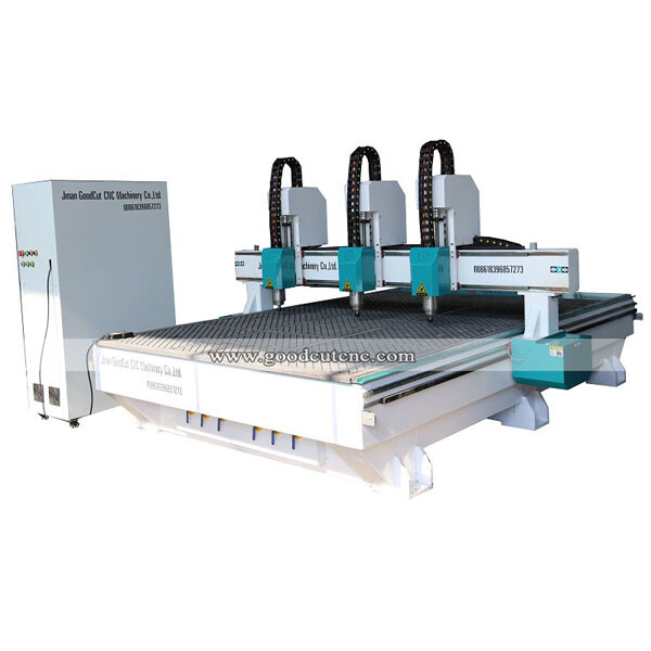 Routeur CNC multi-têtes indépendant GC2130-3H