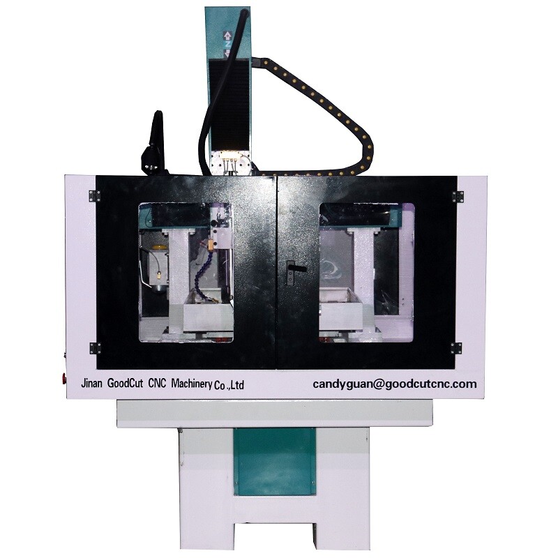 GC4040M GC6060M Fraiseuse CNC à vis de meulage de haute précision pour moule en aluminium de cuivre