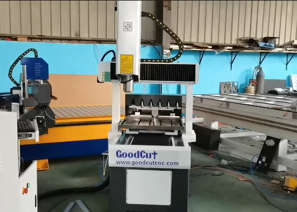 GC6060-ATC Petite machine de routeur CNC avec changeur d'outils automatique