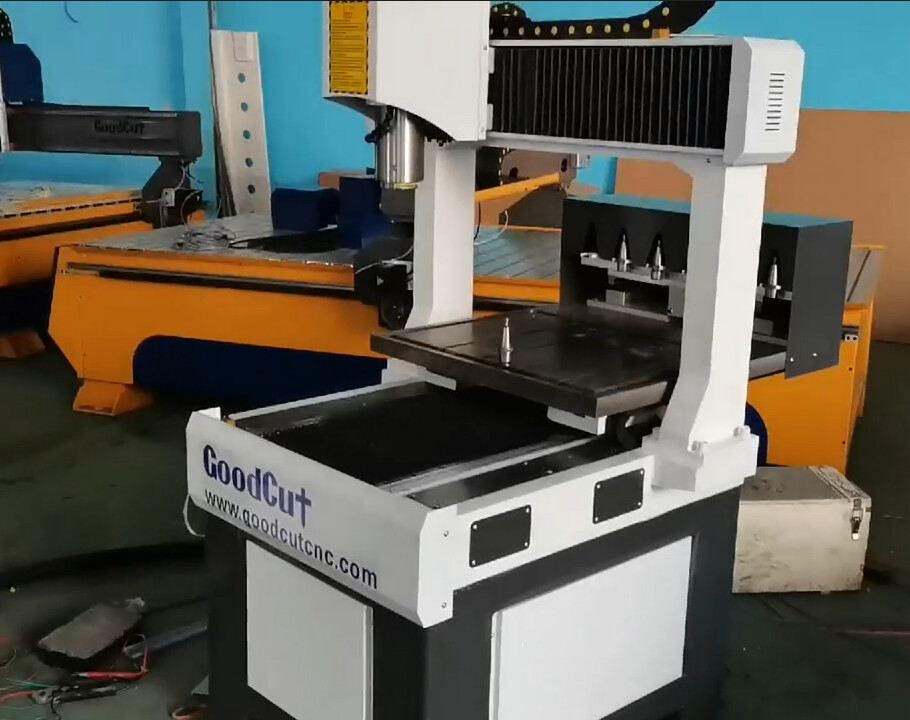 GC6060-ATC Petite machine de routeur CNC avec changeur d'outils automatique