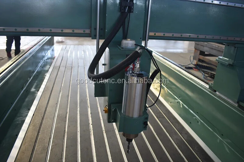 GoodCut GC1325-4 Axis 3D Machine Router CNC avec Broche de Sciage Pivotante pour Gravure de Mousse