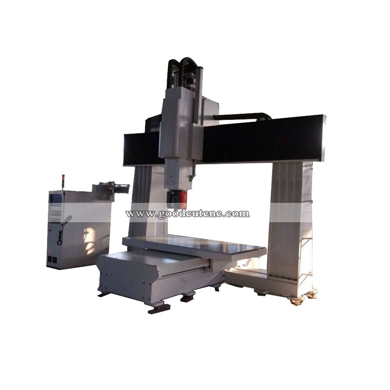 GC1325-5 Machine de Routeur ATC de commande numérique par ordinateur avec 5 axes pour le moule , la Sculpture en mousse de pierre et en Bois