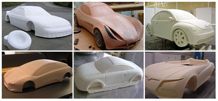 GC1325-5 Machine de Routeur ATC de commande numérique par ordinateur avec 5 axes pour le moule , la Sculpture en mousse de pierre et en Bois