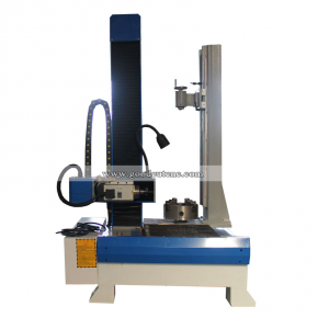 GC-1325-V Fraiseuse CNC de gravure verticale pour matériaux cylindriques en pierre, metaux ou bois