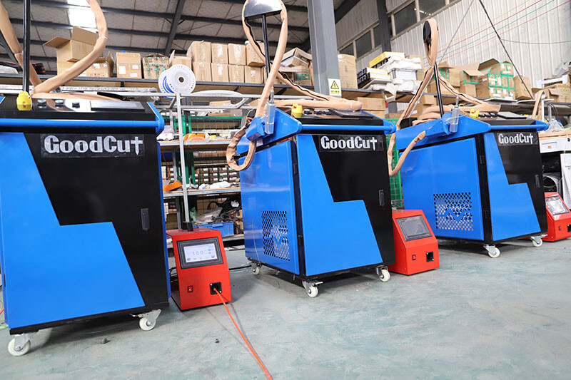 GC-WCC Nouvelle Conception Machine de nettoyage de découpe laser 4 en 1 avec alimentateur de fil