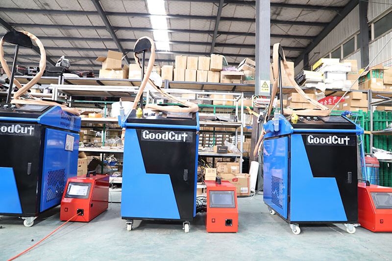 GC-WCC Nouvelle Conception Machine de nettoyage de découpe laser 4 en 1 avec alimentateur de fil