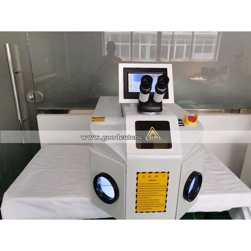 GC-WJ Machine de soudage au laser à fibre de bijoux avec puissance laser de 200W